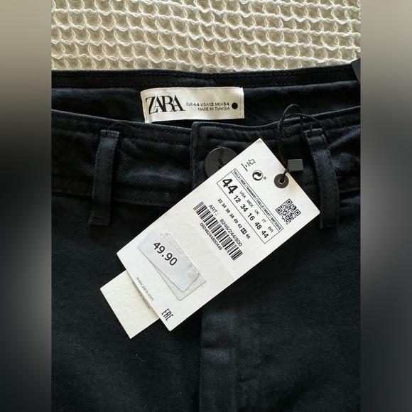 Zara NWT Wide Leg Jeans - Picture 4 of 6